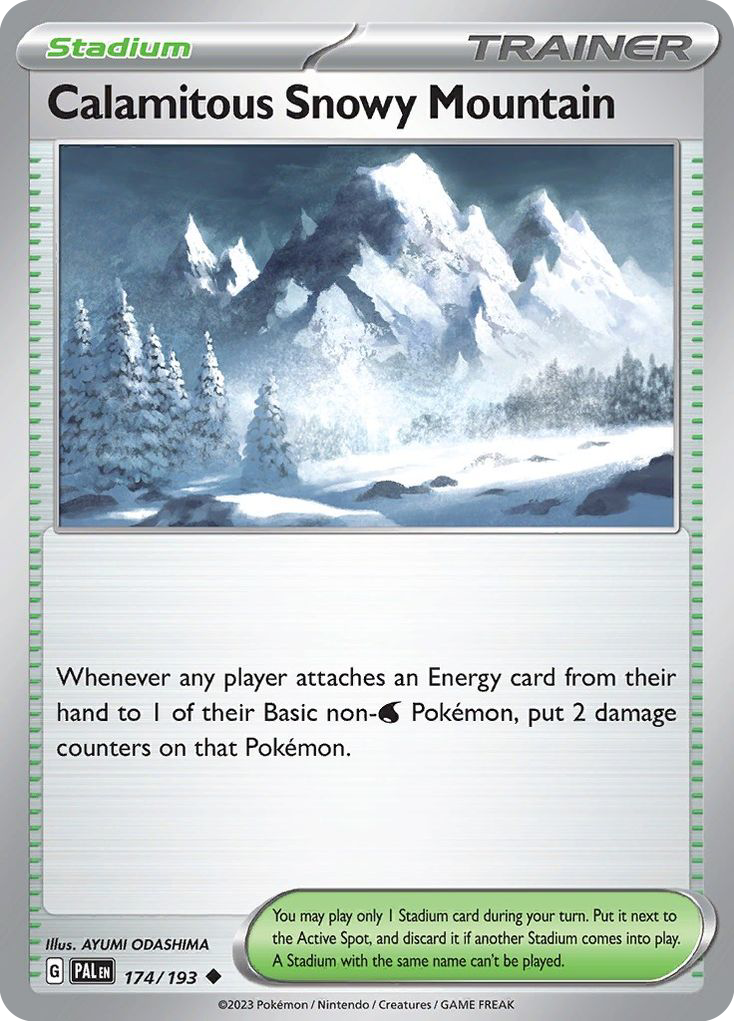 174/193 [SV2] Calamitous Snowy Mountain - Uncommon