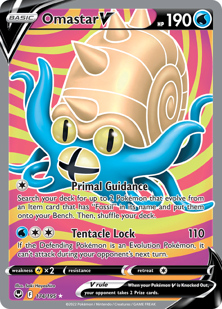 174/195 [SIT] Omastar V - Rare Ultra