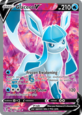 174/203 [EVS] Glaceon V - Rare Ultra