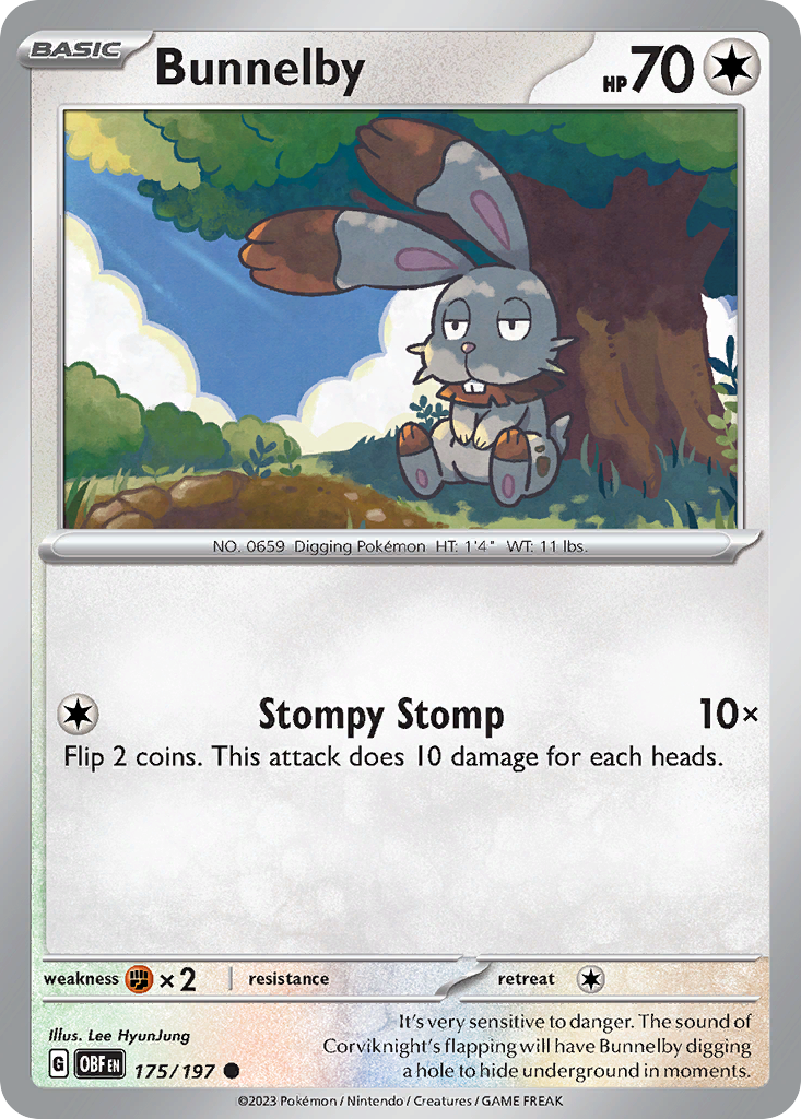 175/197 [SV3] Bunnelby - Common