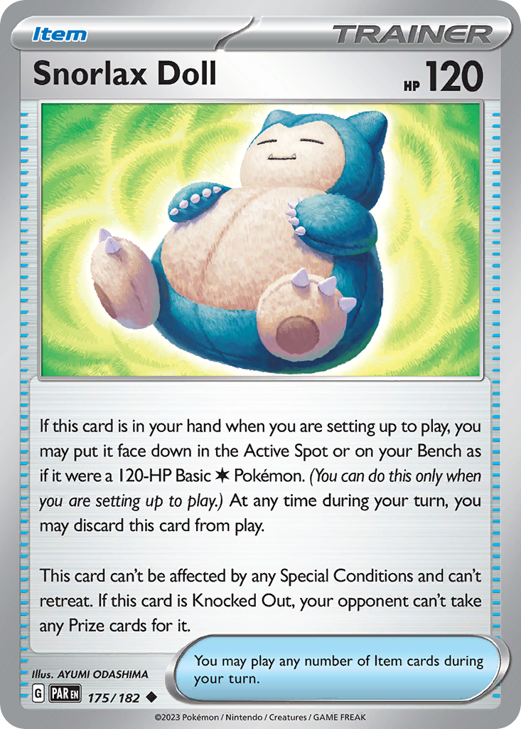 175/182 [SV4] Snorlax Doll - Uncommon