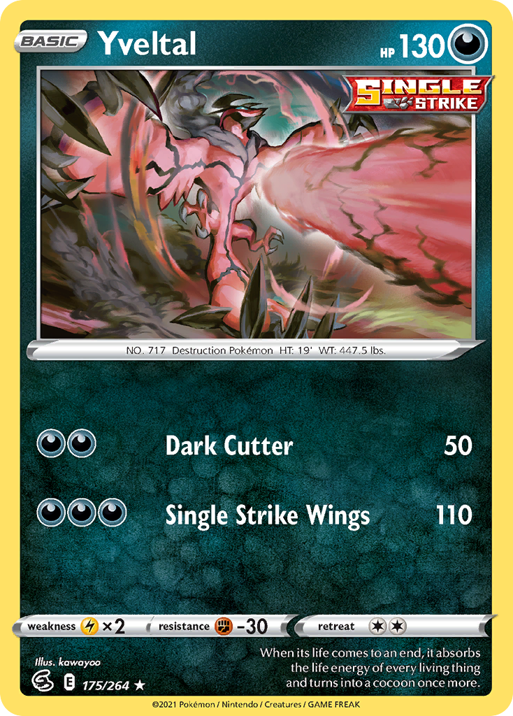175/264 [FST] Yveltal - Rare
