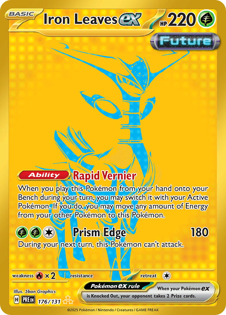 176/131 [PRE] Iron Leaves ex - Hyper Rare