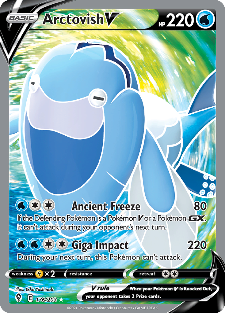 176/203 [EVS] Arctovish V - Rare Ultra