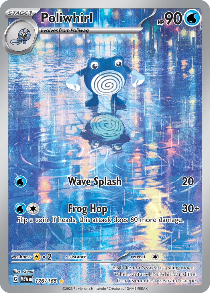 176/165 [SV3PT5] Poliwhirl - Illustration Rare