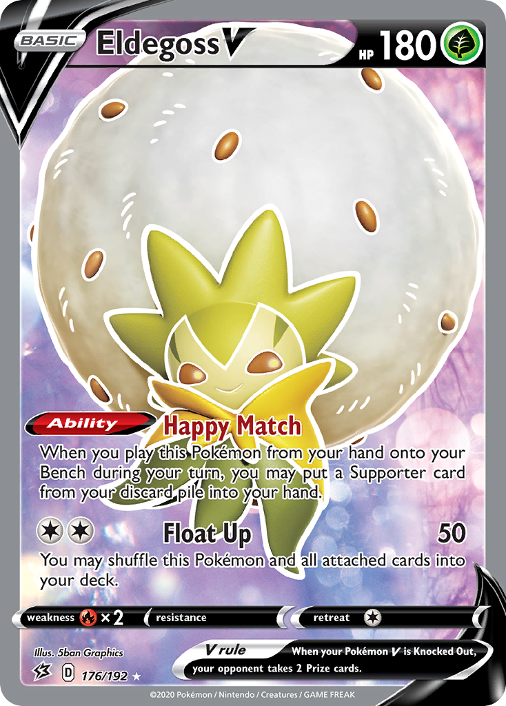 176/192 [RCL] Eldegoss V - Rare Ultra