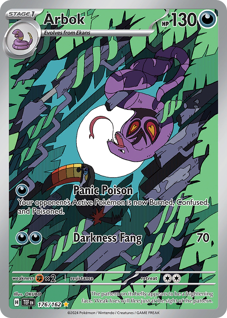 176/162 [TEF] Arbok - Illustration Rare