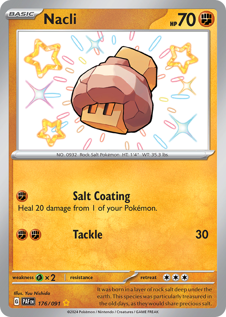 176/91 [SV4PT5] Nacli - Shiny Rare