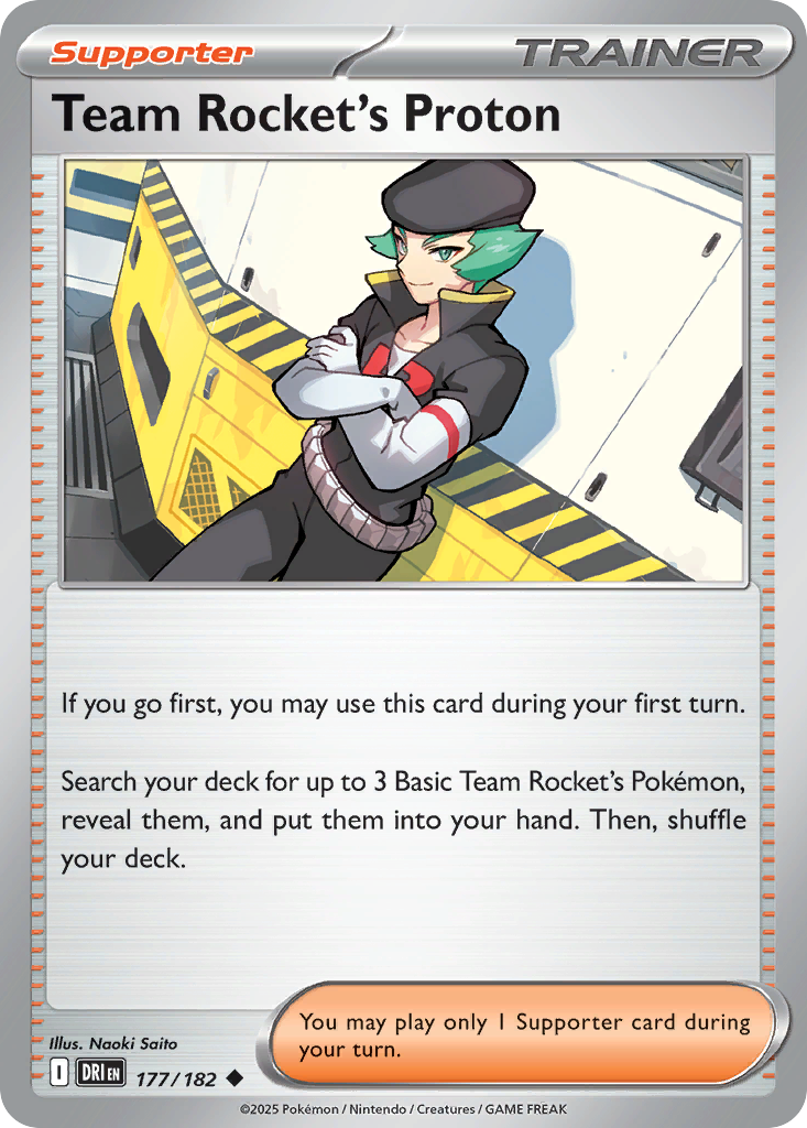 177/182 [DRI] Team Rocket's Proton - Uncommon