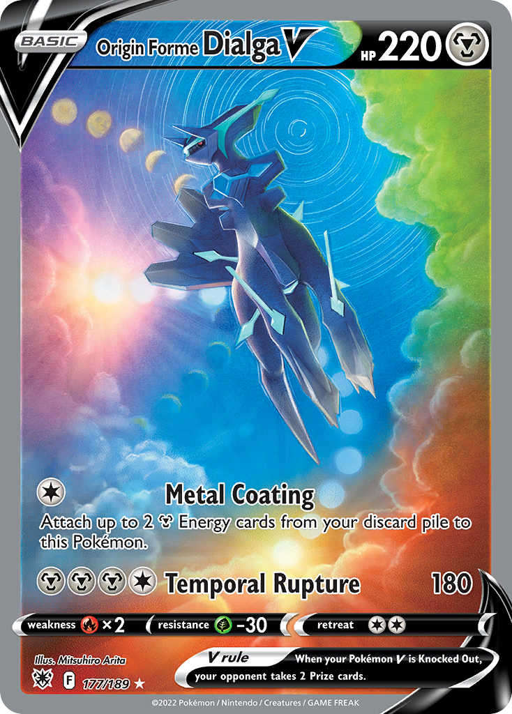 177/189 [ASR] Origin Forme Dialga V - Rare Ultra