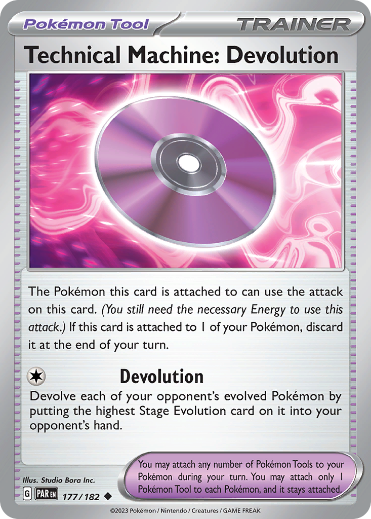 177/182 [SV4] Technical Machine: Devolution - Uncommon
