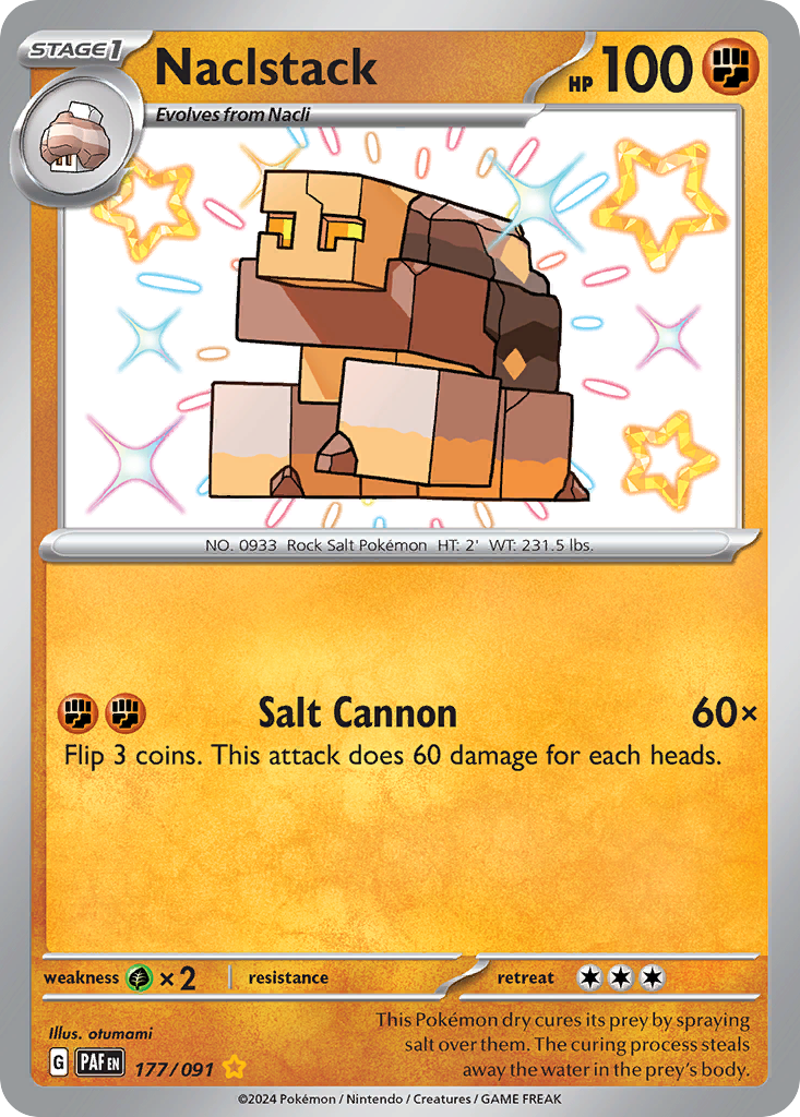 177/91 [SV4PT5] Naclstack - Shiny Rare
