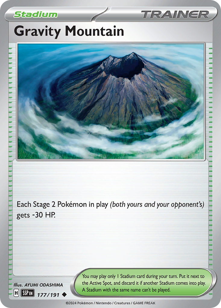 177/191 [SSP] Gravity Mountain - Uncommon