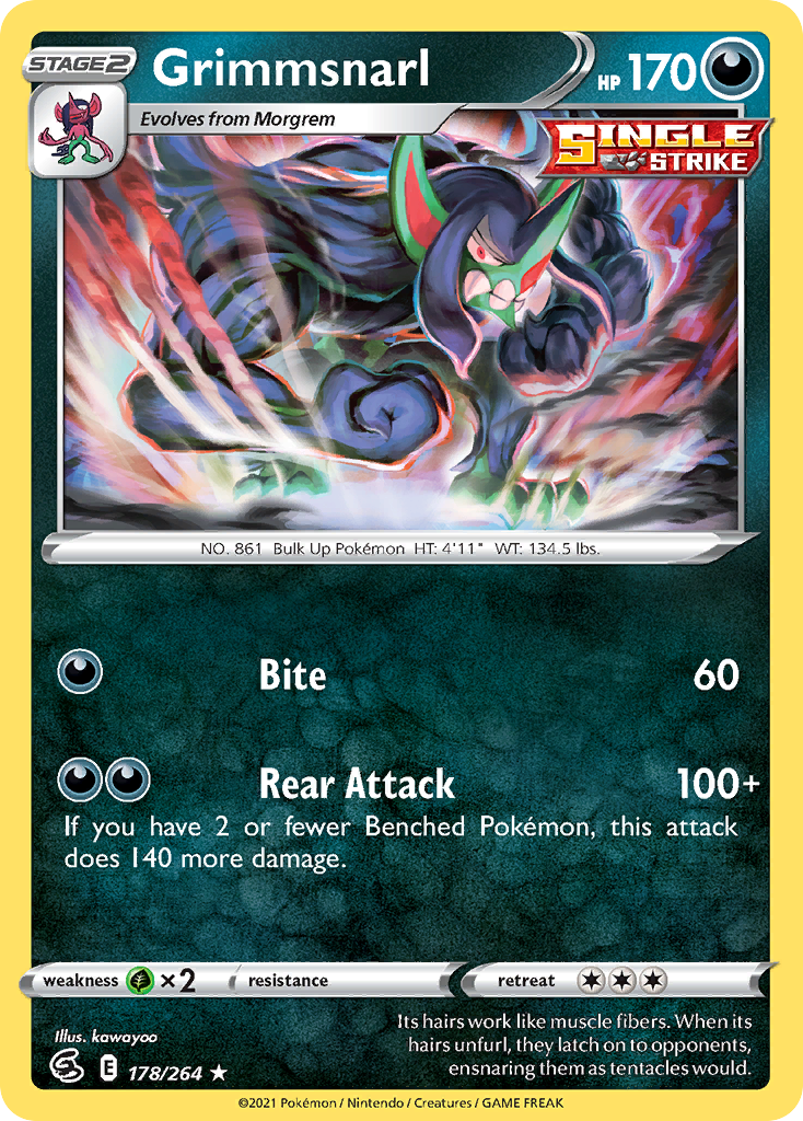 178/264 [FST] Grimmsnarl - Rare Holo