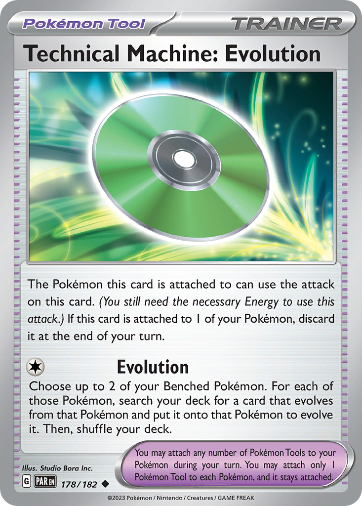 178/182 [SV4] Technical Machine: Evolution - Uncommon