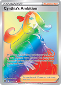 178/172 [BRS] Cynthia's Ambition - Rare Rainbow