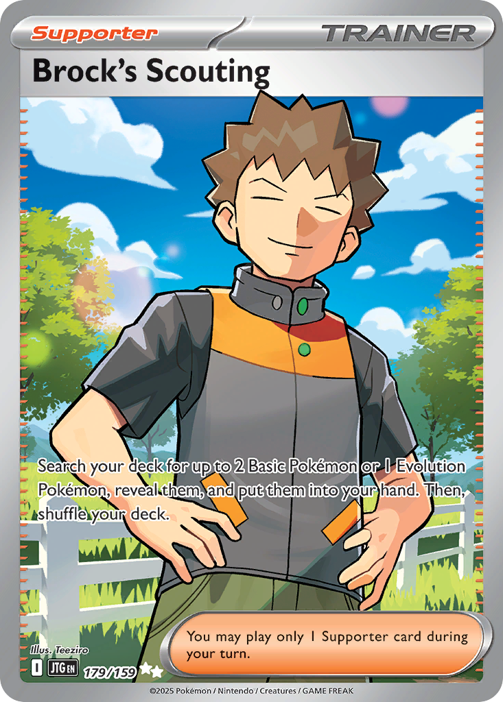 179/159 [JTG] Brock's Scouting - Ultra Rare