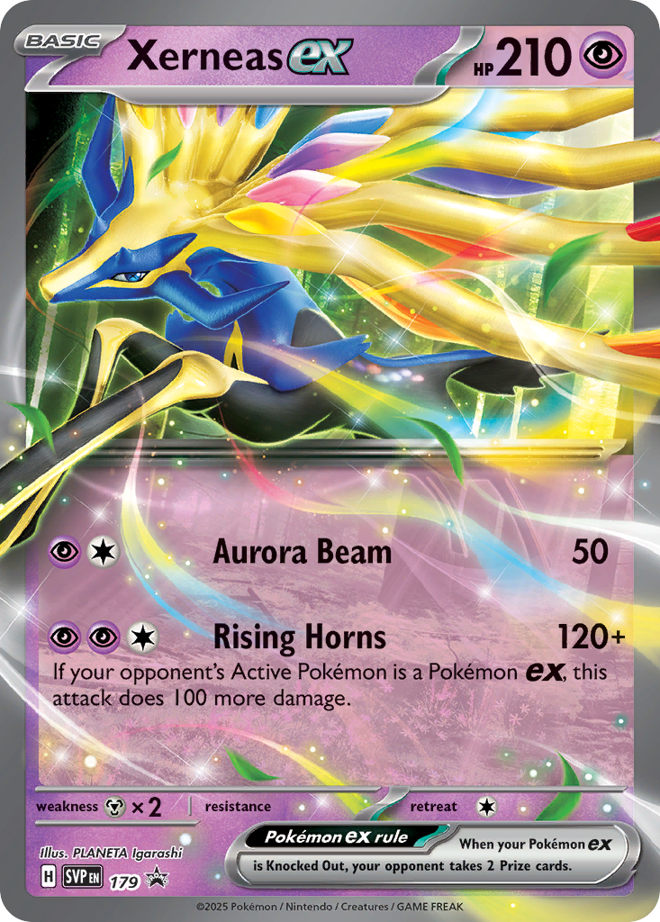 179/215 [SVP] Xerneas ex - Promo
