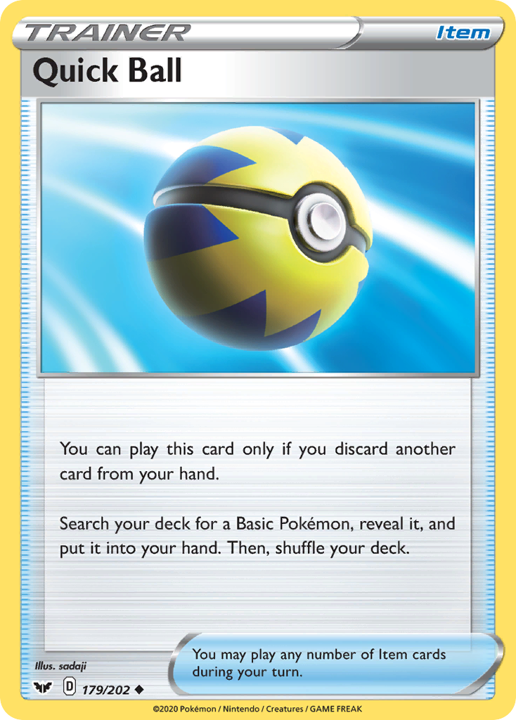 179/202 [SSH] Quick Ball - Uncommon