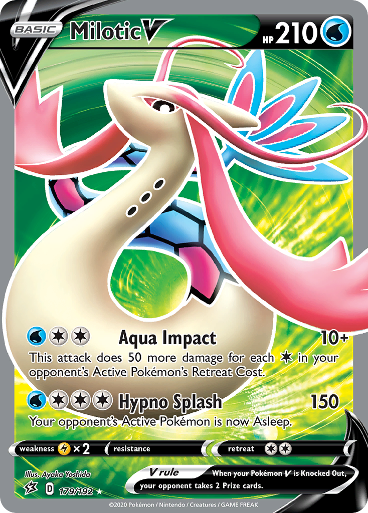 179/192 [RCL] Milotic V - Rare Ultra