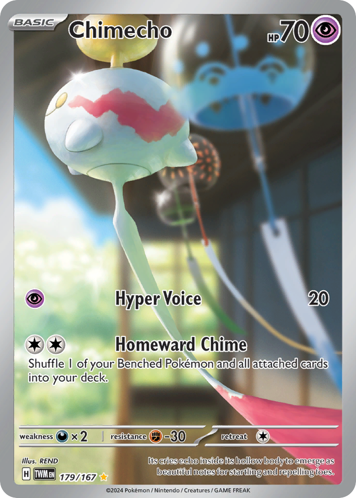 179/167 [TWM] Chimecho - Illustration Rare