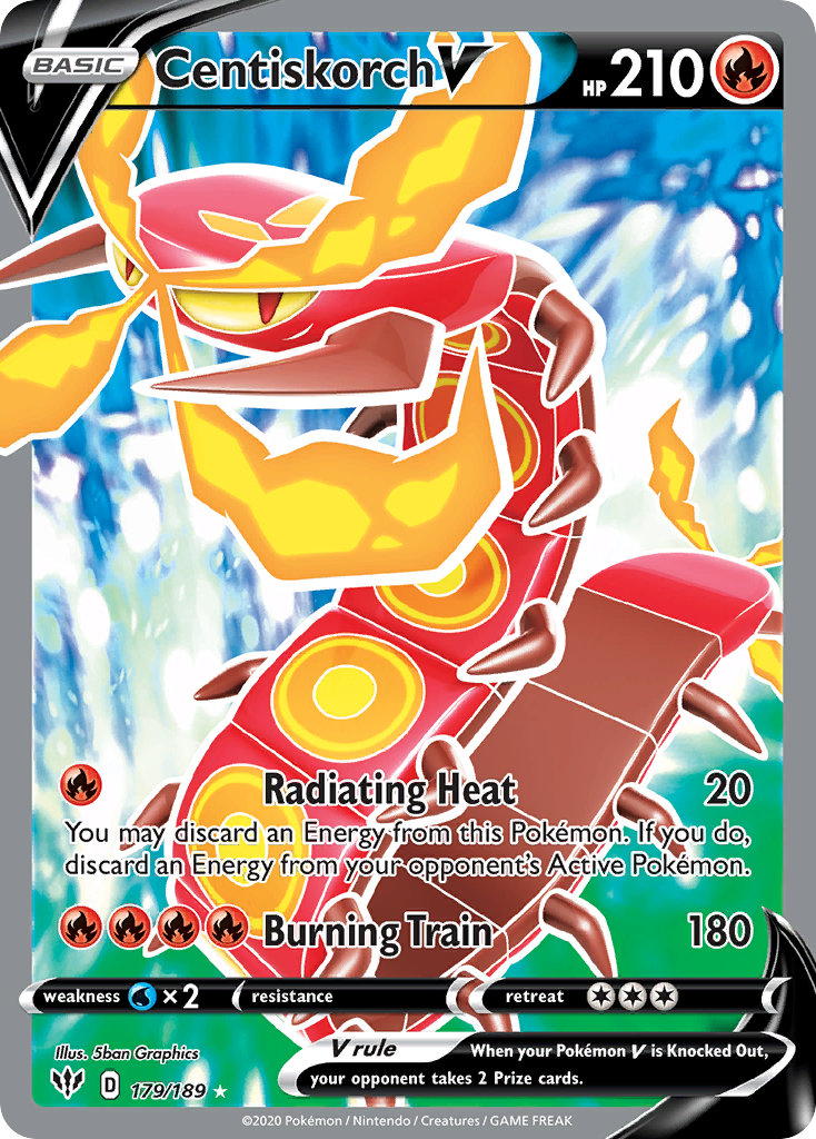 179/189 [DAA] Centiskorch V - Rare Ultra