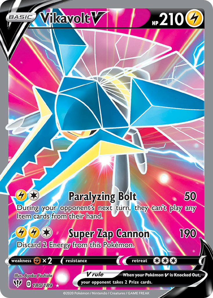180/189 [DAA] Vikavolt V - Rare Ultra