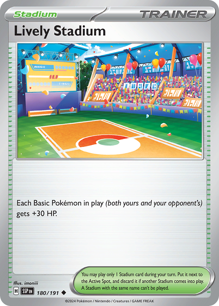 180/191 [SSP] Lively Stadium - Uncommon