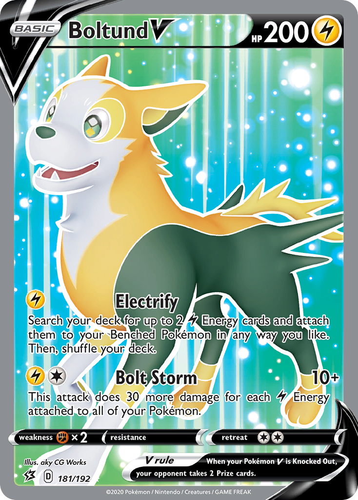 181/192 [RCL] Boltund V - Rare Ultra