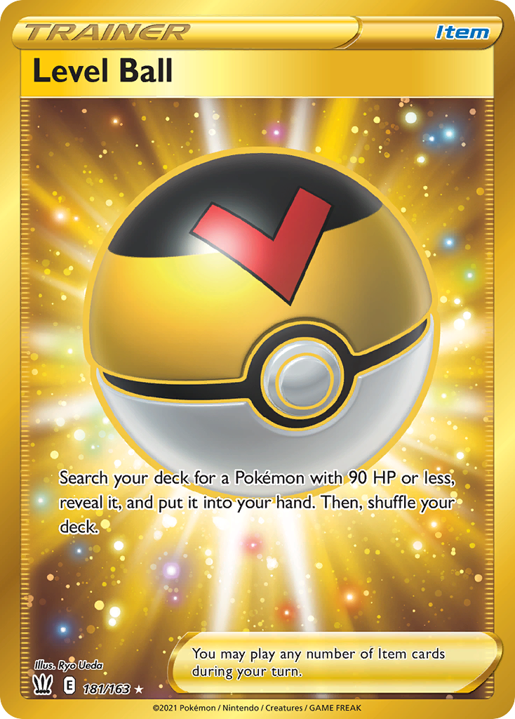 181/163 [BST] Level Ball - Rare Secret