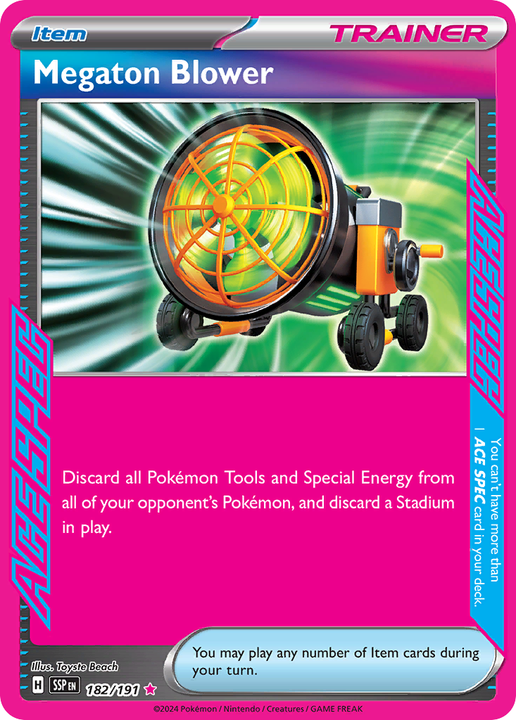 182/191 [SSP] Megaton Blower - ACE SPEC Rare