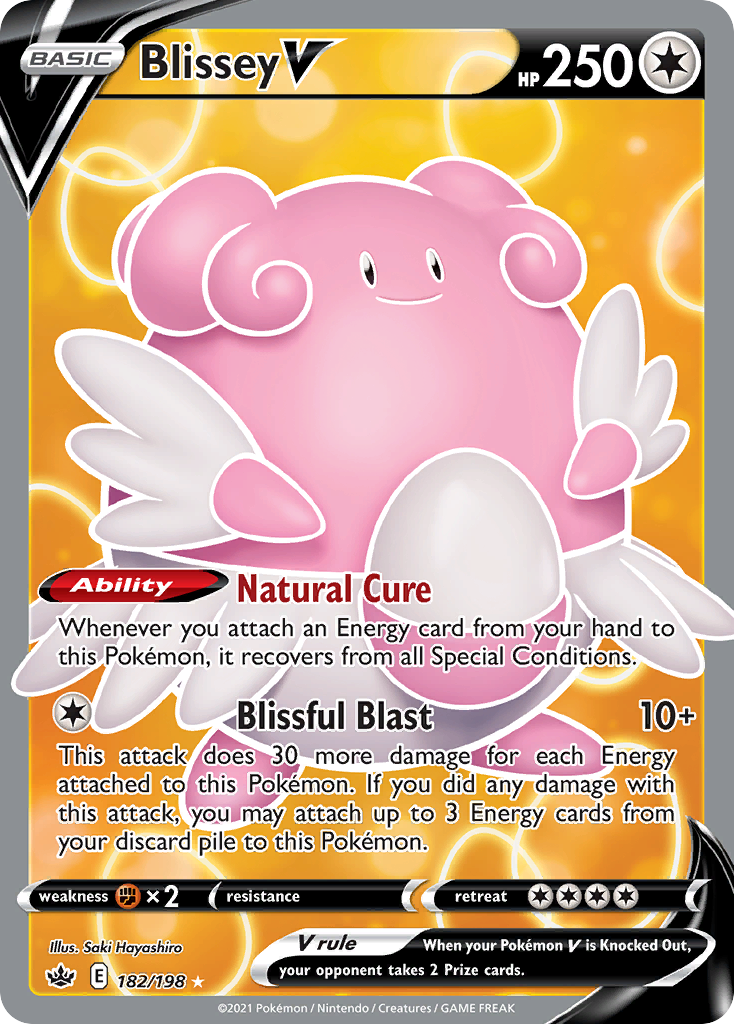 182/198 [CRE] Blissey V - Rare Ultra