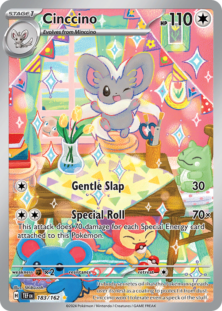 183/162 [TEF] Cinccino - Illustration Rare