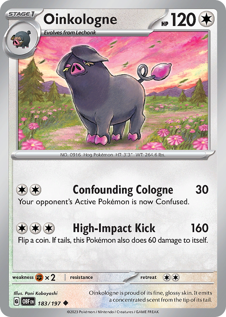 183/197 [SV3] Oinkologne - Uncommon