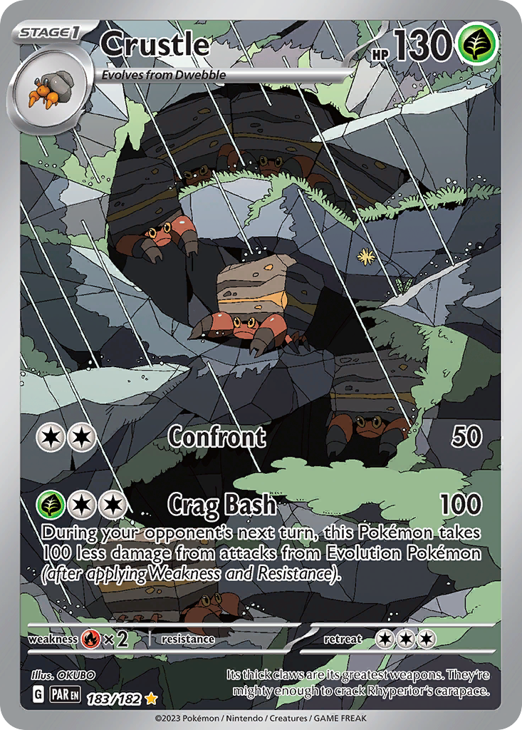 183/182 [SV4] Crustle - Illustration Rare