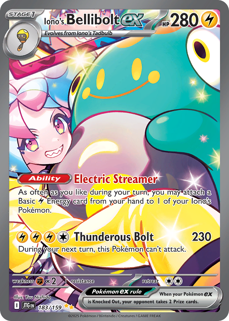 183/159 [JTG] Iono's Bellibolt ex - Special Illustration Rare