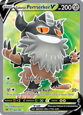 183/196 [LOR] Galarian Perrserker V - Rare Ultra