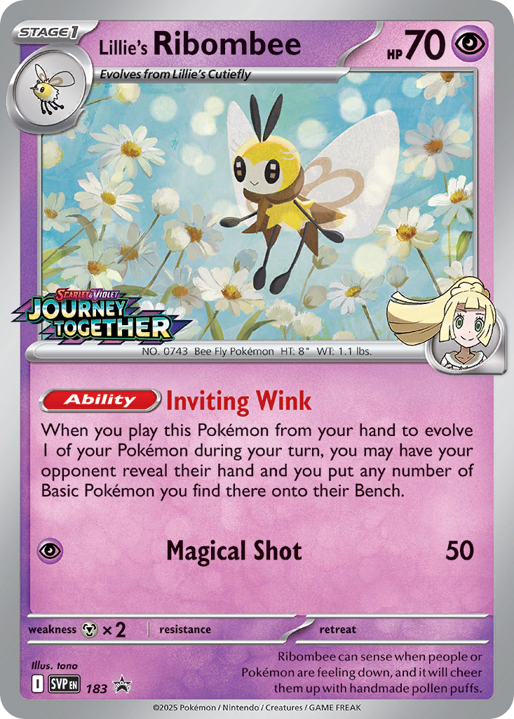 183/215 [SVP] Lillie's Ribombee - Promo