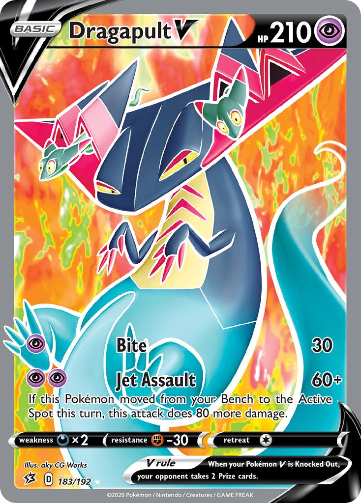 183/192 [RCL] Dragapult V - Rare Ultra