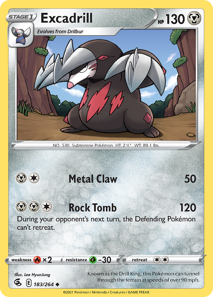 183/264 [FST] Excadrill - Uncommon