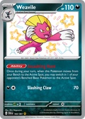 183/91 [SV4PT5] Weavile - Shiny Rare