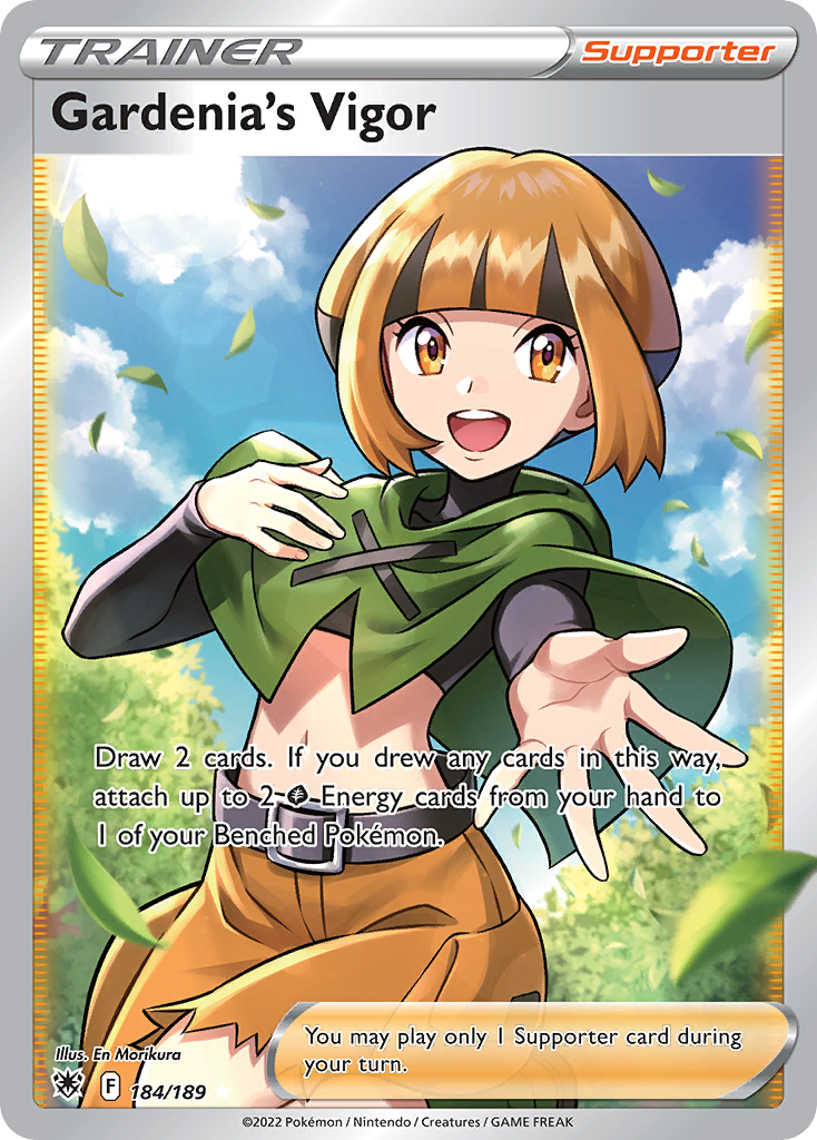 184/189 [ASR] Gardenia's Vigor - Rare Ultra