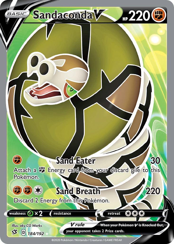 184/192 [RCL] Sandaconda V - Rare Ultra