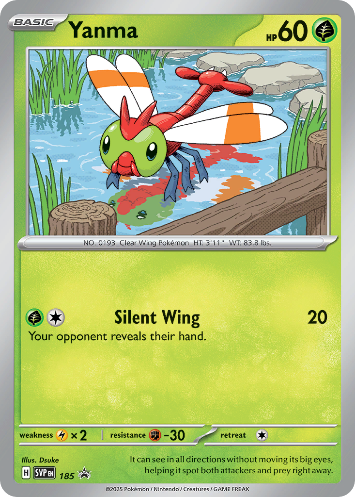185/215 [SVP] Yanma - Promo