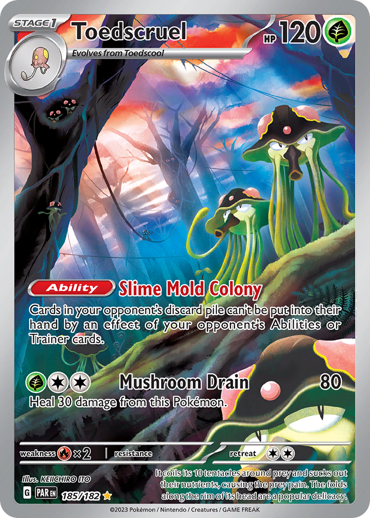 185/182 [SV4] Toedscruel - Illustration Rare