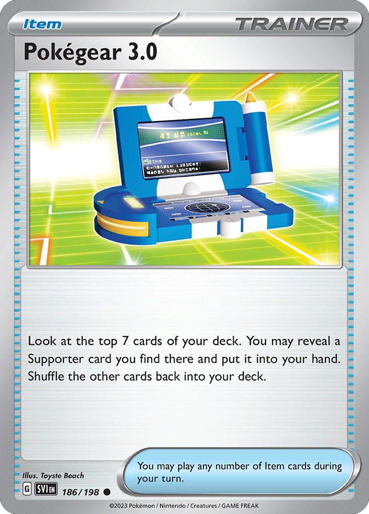 186/198 [SV1] Pokégear 3.0 - Common