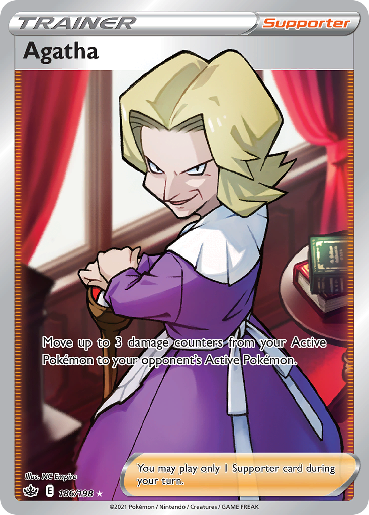 186/198 [CRE] Agatha - Rare Ultra