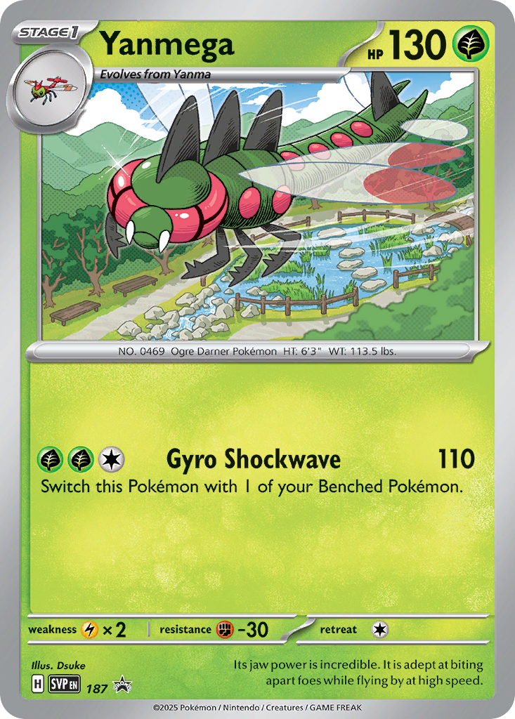 187/215 [SVP] Yanmega - Promo