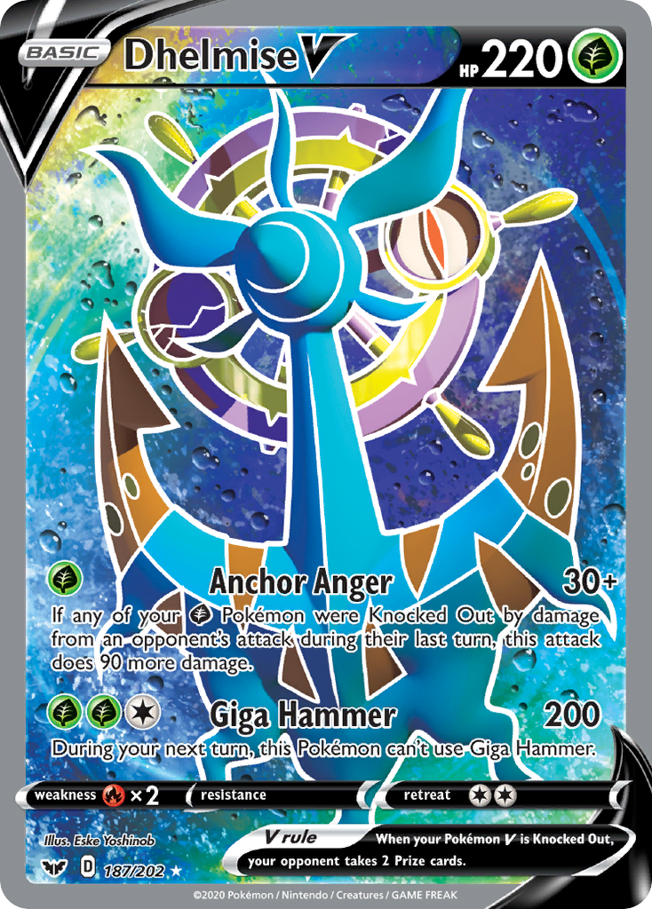 187/202 [SSH] Dhelmise V - Rare Ultra
