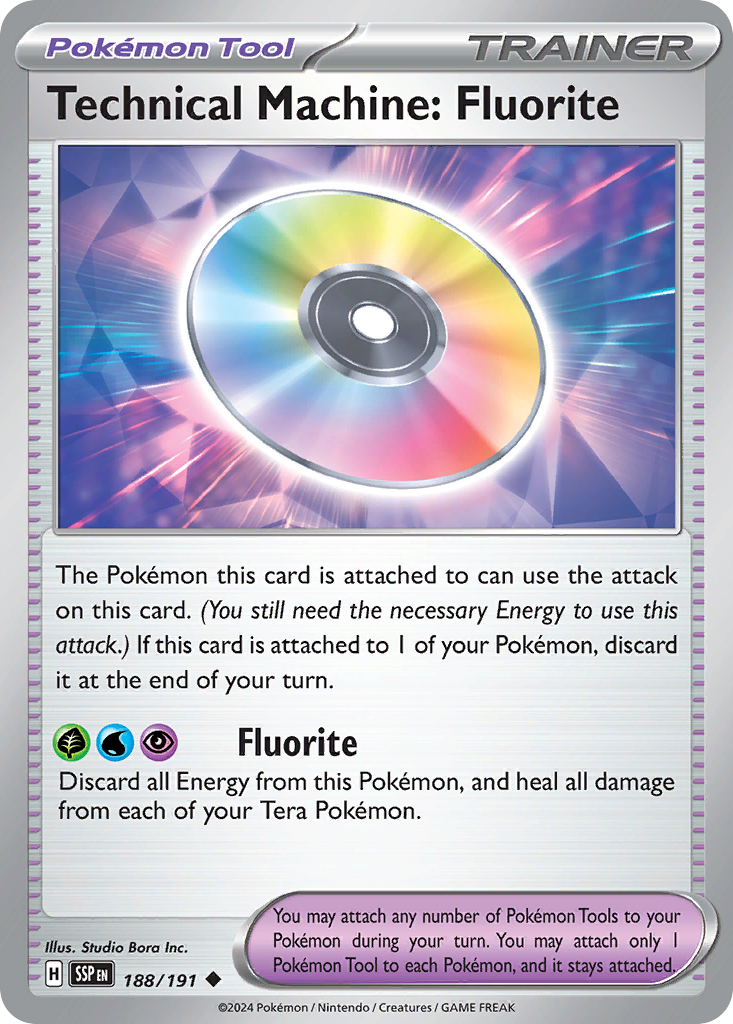 188/191 [SSP] Technical Machine: Fluorite - Uncommon